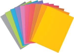 Exacompta Rock's 80 dossiermap, ft 22 x 31 cm, pak van 100, geassorteerde kleuren