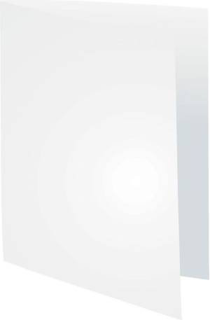 Exacompta Rock's 80 dossiermap, ft 22 x 31 cm, pak van 100 stuks, wit