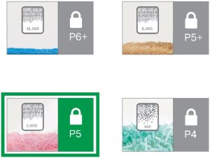 Leitz IQ Office Pro Papiervernietiger P5