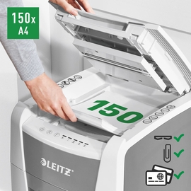 Leitz IQ Autofeed small office 150 papiervernietiger P4
