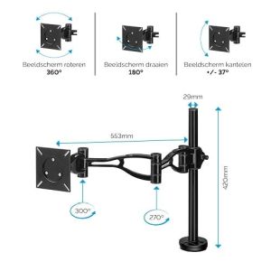 Monitorarm-Fellowes-Professional-Series