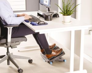 Fellowes Energizer voetensteun, zwart