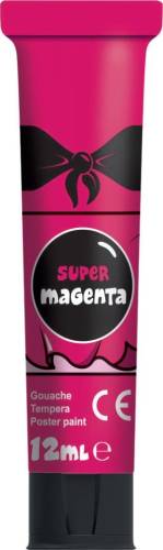 Maped Color'Peps plakkaatverf, tubes van 12 ml, ophangdoos met 12 tubes in geassorteerde kleuren