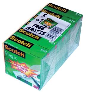 Scotch® plakband Magic™ Tape19mm x30m pa