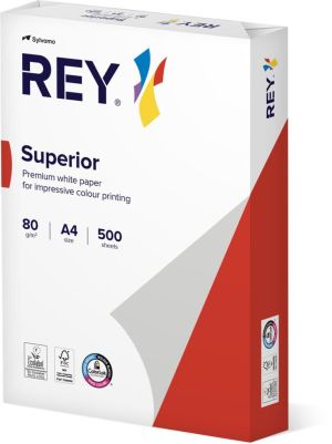 Rey Superior Document papier d'impression ft A4, 80 g, paquet de 500 feuilles