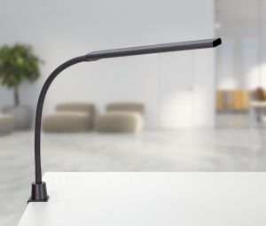 MAULpirro bureaulamp, LED, dimbaar, met tafelklem, zwart