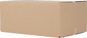 Verzenddoos, bruin, ft 30,5 x 22 x 12,5 cm