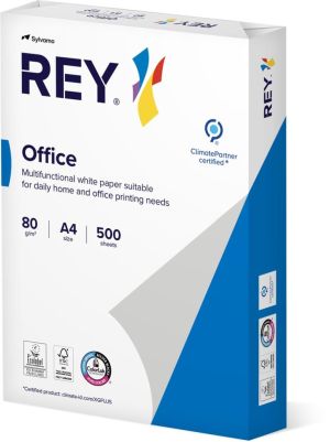 Rey Office Document papier d'impression ft A4, 80 g, paquet de 500 feuilles