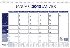 Brepols maandkalender, 2026