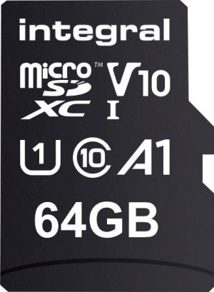 Integral microSDXC geheugenkaart, 64 GB