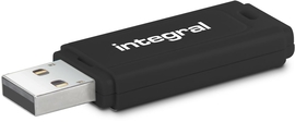Integral Black USB stick 3.0, 128 GB, zwart