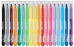 Maped Viltstift Color'Peps 18 stiften in een kartonnen etui