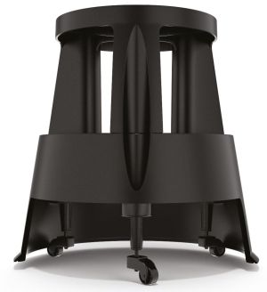 Rolkruk Comfort, uit kunststof, zwart