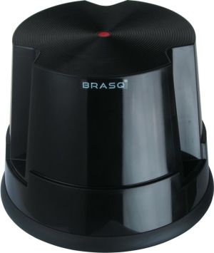 Rolkruk Essential, uit kunststof, zwart