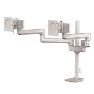 Monitorarm-Tallo-Modular-2FFS-Zilver
