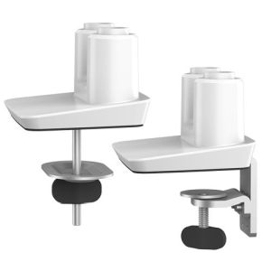 Monitorarm-Tallo-Compact-Dubbel-Wit