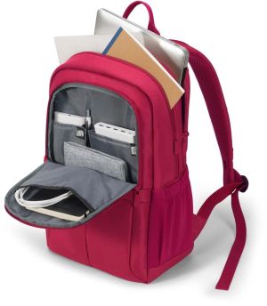 Dicota laptoprugzak Eco Scale, voor laptops tot 15,6 inch, rood