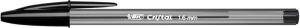 Bic balpen Cristal Large, brede punt, zwart