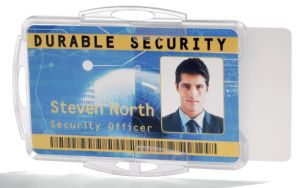 Durable Houder voor veiligheidspas voor 2 kaarten