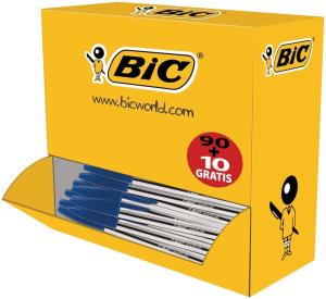Bic BP cristal value p - blauw 90+10