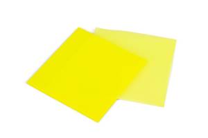 Pergamy notes transparentes, ft 76 x 76 mm, 50 feuilles, jaune