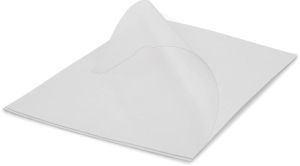 Pergamy pochette coin, ft A4, PP de 90 micron, bo&icirc;te de 100 pi&egrave;ces, transparent