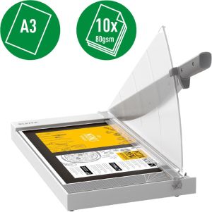 Leitz Precision hefboomsnijmachine Home Office, ft A3