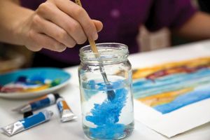 Talens Art Creation aquerelpenselenset polyester, set met 5 penselen