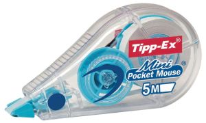 Tipp-Ex correctieroller Mini Pocket Mouse Fashion, blister 2 + 1 gratis