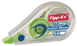 Tipp-Ex correctieroller Mini Pocket Mouse Fashion, blister 2 + 1 gratis