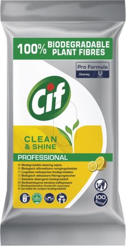 Cif vochtige schoonmaakdoekjes Clean & S
