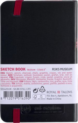 Talens Art Creation schetsboek Stilleven, 140 g/m&sup2;, ft 9 x 14 cm, 80 vel