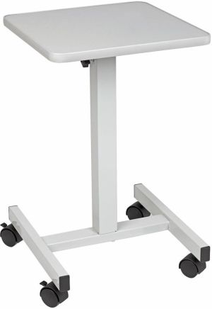 MAUL projectietafel, grijs, ft 38 x 38 cm, h 64-100 cm