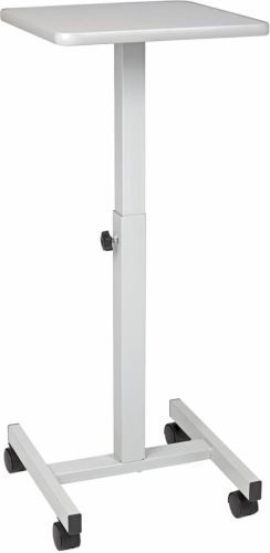 MAUL projectietafel, grijs, ft 38 x 38 cm, h 64-100 cm