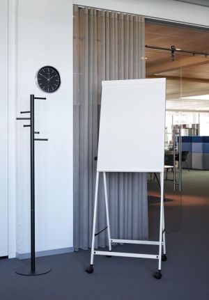 MAUL kapstok Caurus metaal, hoogte 177 cm, 7 ophangrails, zwart RAL9004