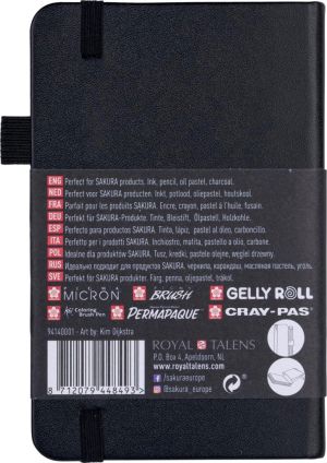 Sakura schetsboek, 140 g/m&sup2;, ft 9 x 14 cm, wit, 80 vel