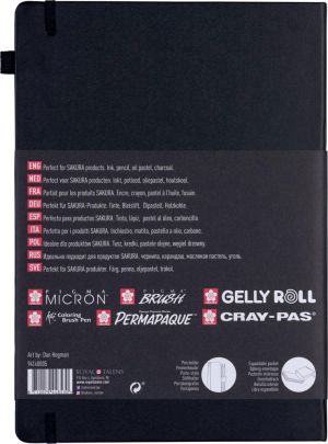 Sakura schetsboek, 140 g/m&sup2;, ft A4, wit, 80 vel