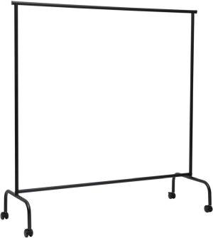 MAUL Vestiaire mobile Limbo, ht156xbr151(220)x50cm, avec 4 roues frein&eacute;es, 30kg, noir RAL9004