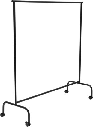 MAUL Vestiaire mobile Limbo, ht156xbr151(220)x50cm, avec 4 roues frein&eacute;es, 30kg, noir RAL9004