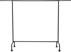 MAUL Vestiaire mobile Limbo, ht156xbr151(220)x50cm, avec 4 roues frein&eacute;es, 30kg, noir RAL9004