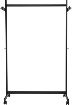 MAUL vestiaire mobile samba, ft 115 x 173 x 51 cm, max. 40 kg, avec 8 pat&egrave;res, noir RAL9004