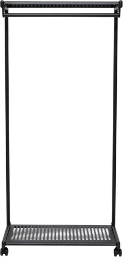 MAUL kledingrek bolero mobiel, ft 78 x 166 x 46 cm, max. 46 kg, 20 kg per stang, zwart RAL9004