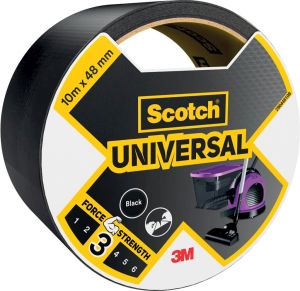 Scotch ruban de r&eacute;paration Universal, ft 48 mm x 10 m, noir