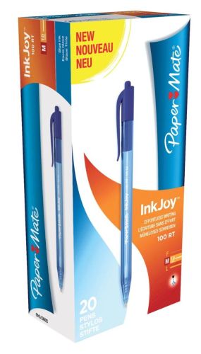 Paper Mate balpen InkJoy 100 RT blauw