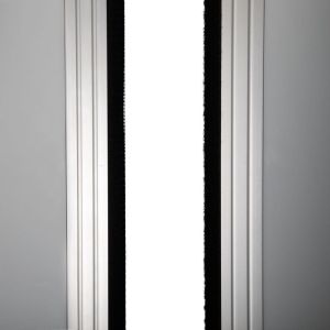 MAULconnecto scheidingswand, 1 x whiteboard, 2 x donkergrijs, frame zilver, mobiel