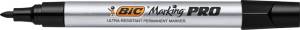 Bic markeerstift Marking Pro, ronde punt, zwart