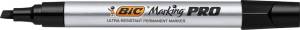 Bic markeerstift Marking Pro, beitelpunt, zwart