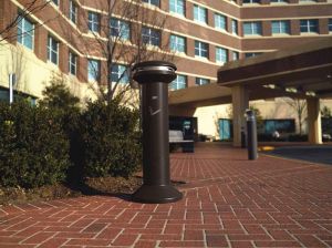 Rubbermaid peukenzuil Infinity, ft 40 x 101 cm, zwart