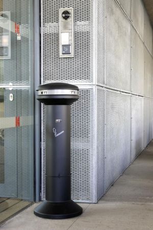 Rubbermaid peukenzuil Infinity, ft 40 x 101 cm, zwart