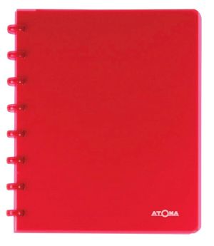Atoma Trendy cahier, ft A5, 144 pages, PP, lign&eacute;, couleurs assorties